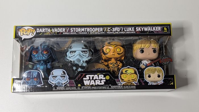 [Funko pop] Figurine Star Wars 4 pack SE