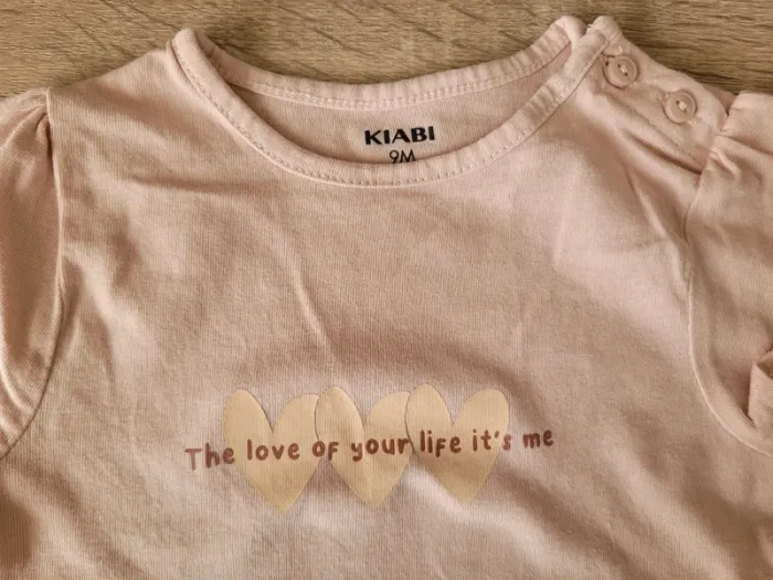 Lot de 4 tee-shirts fille en 9 mois - photo numéro 4