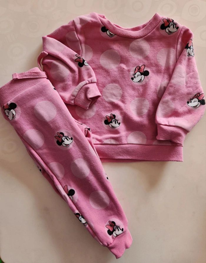 Ensemble Minnie 9-12 mois 80cm