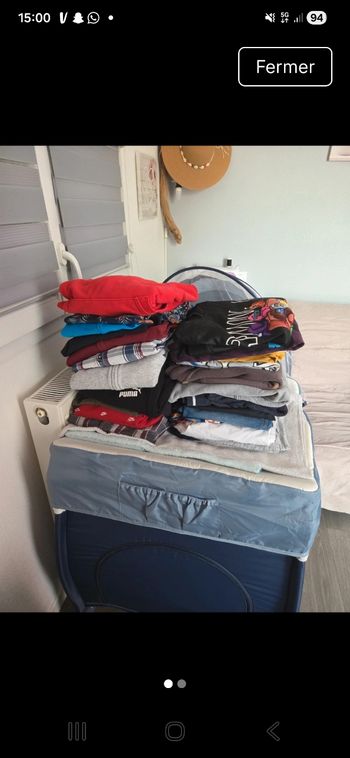 Lot de vêtements garçon