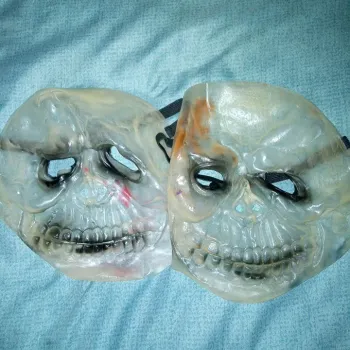 Lot de 2 masques halloween
