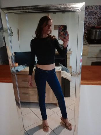 Crop top s noir c 75