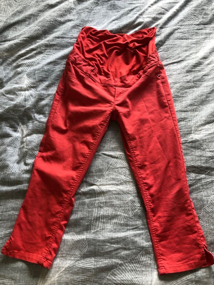 Pantacourt grossesse rose T36-38