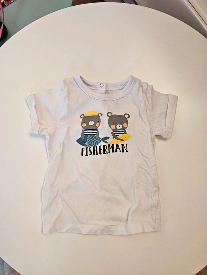 Ensemble tee-shirt/short - Orchestra - 6 mois/67 cm - photo numéro 2