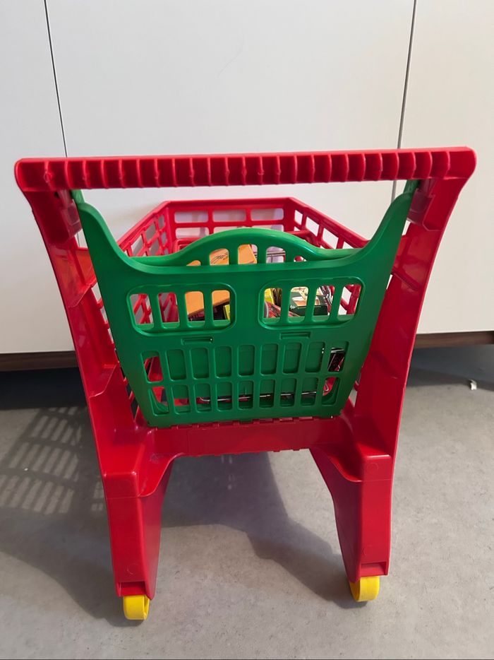 Caddie + panier + courses - photo numéro 6