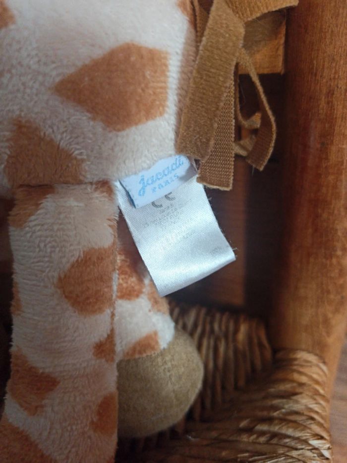 Peluche girafe Jacadi tbe - photo numéro 3