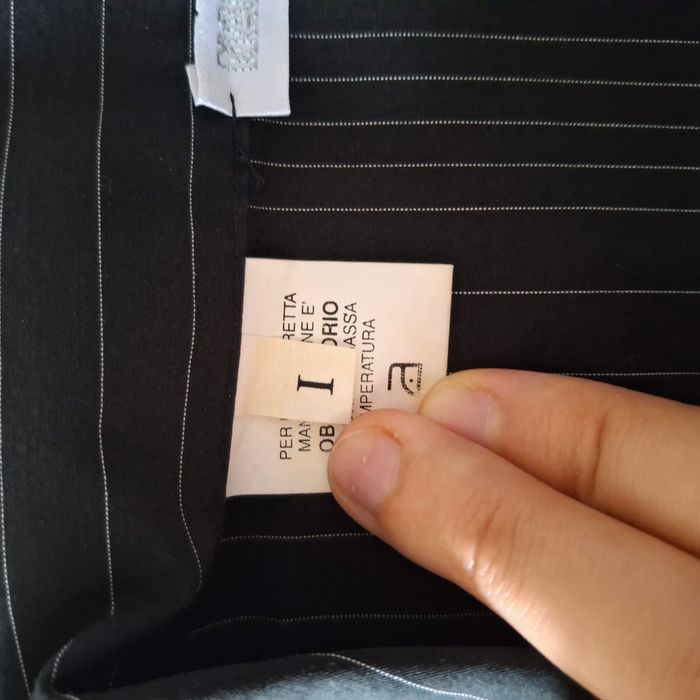 Chemise noir à rayures blanches pour femme - à manches longues - Taille S - Mara Camicie - photo numéro 6