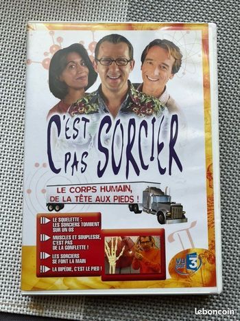 C’est pas sorcier : le corps humain, de la tête aux pieds (DVD)