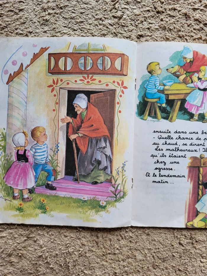 Livre enfant de 1985 Hansel et Gretel - Éditions Hemma - photo numéro 5