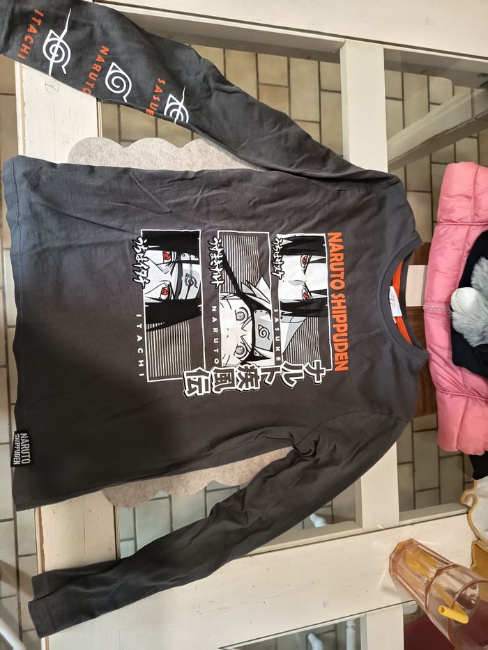 Tee shirt "Naruto" 12 ans, manches longues