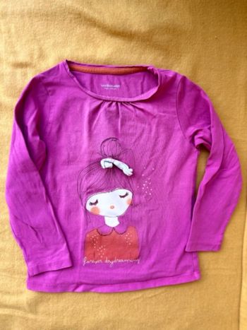 T-shirt rose poupée