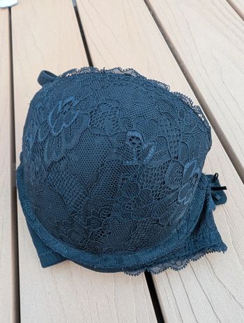 Soutient gorge noir dentelle 90 C