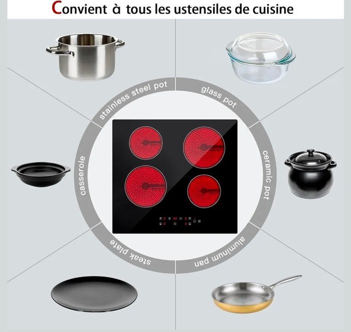 Plaque de cuisson vitrocéramique - photo numéro 9