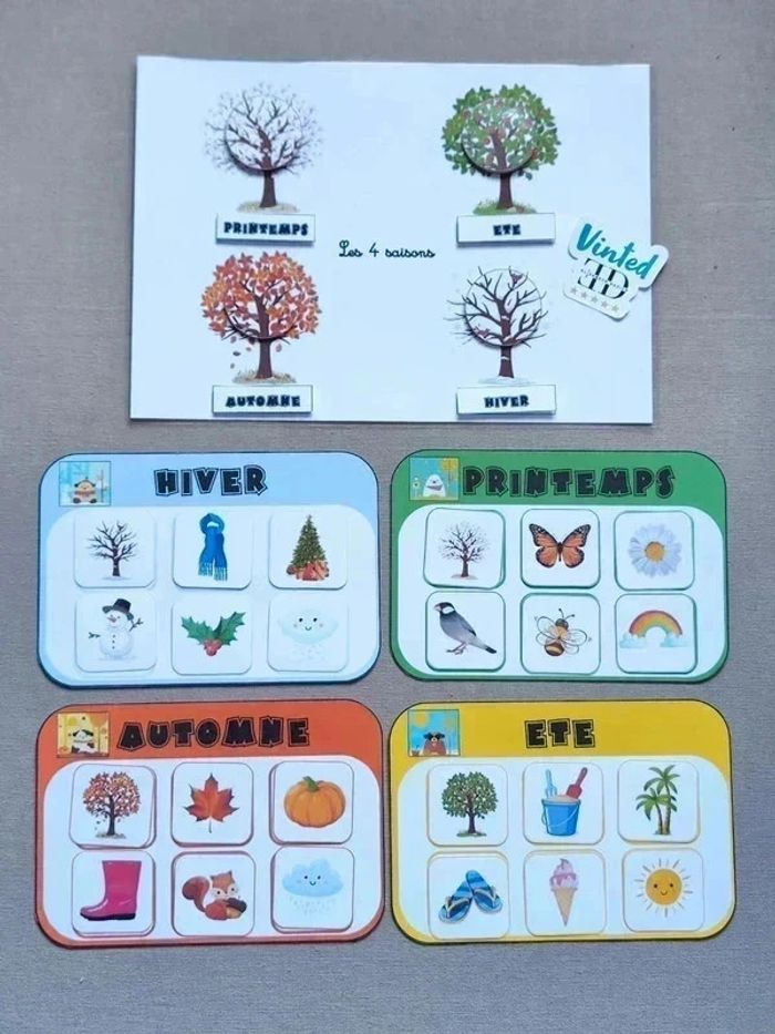 Jeu sur les 4 saisons - photo numéro 2