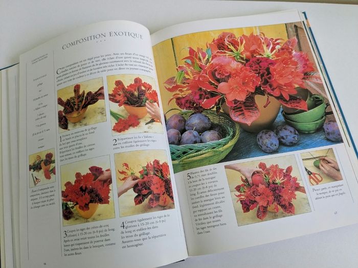 Lot de 4 livres sur l’art floral & les bouquets - photo numéro 6