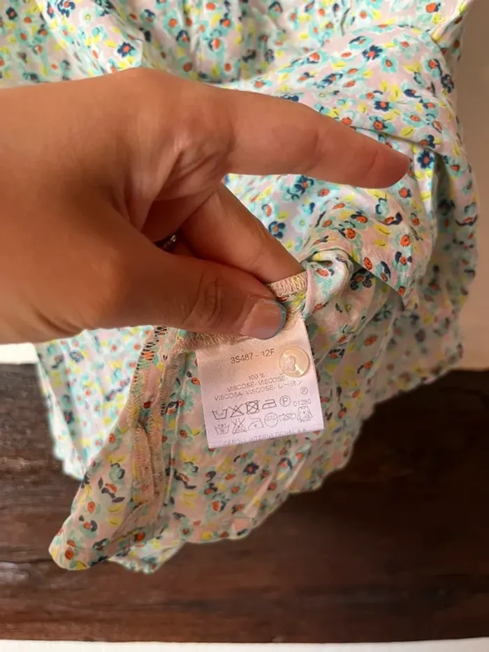 Haut sans manches fleuri Caroll – Taille 40 - photo numéro 5