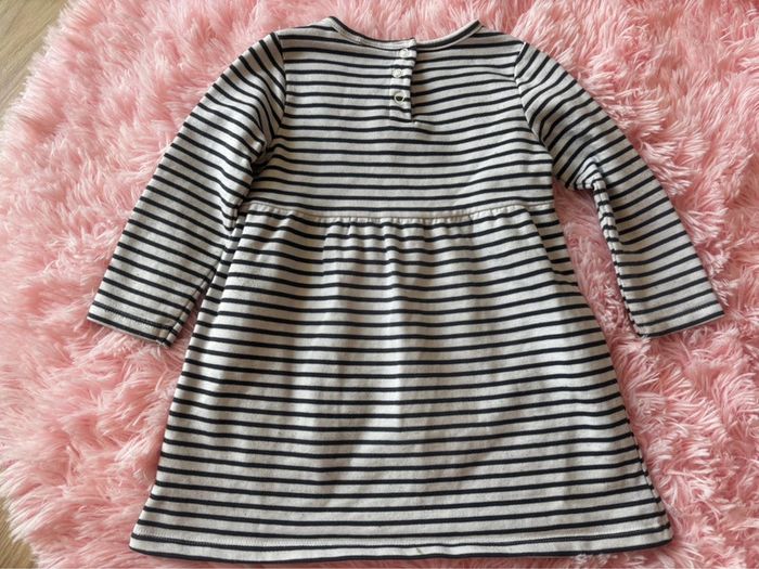 Robe rayée bébé fille - photo numéro 3