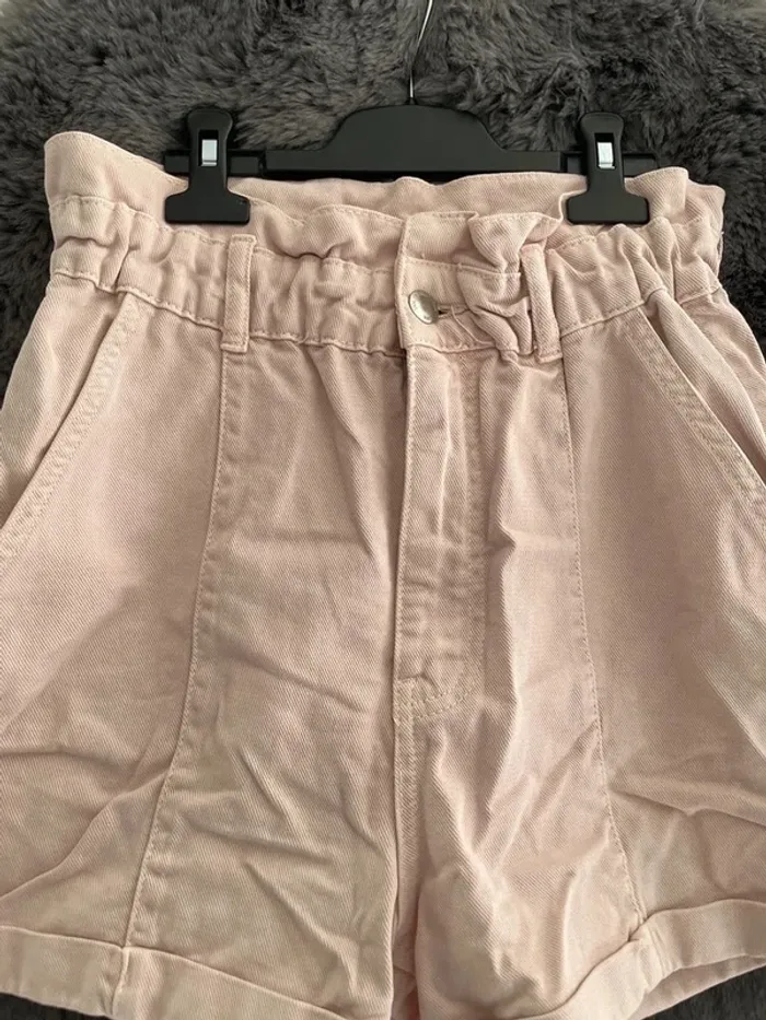 short Zara rose taille S - photo numéro 2