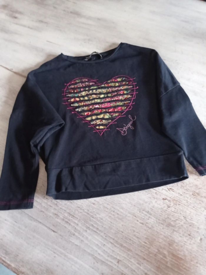 T shirt manches longues Desigual