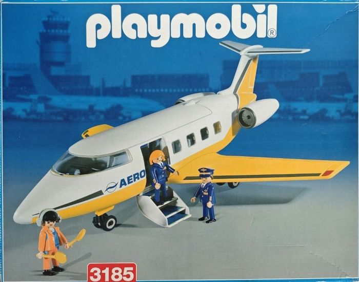Playmobil 3185 Avion et équipage