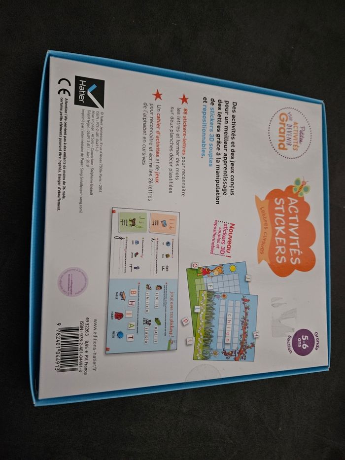 Activités stickers lettres cursives - photo numéro 2