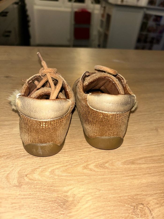 Basket bottines Bellamy en cuir - photo numéro 4