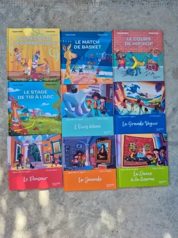 Lot 8 livres pour enfant
