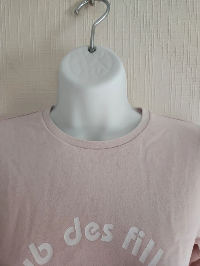 Sweat rose pâle Vertbaudet 12 ans - photo numéro 2