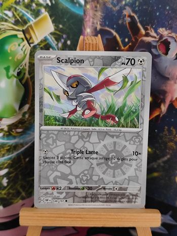 Scalpion reverse 148/197 flammes obsidiennes