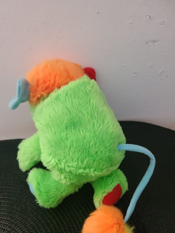 VINTAGE - Peluche Popples vert MATTEL 1986 - photo numéro 4