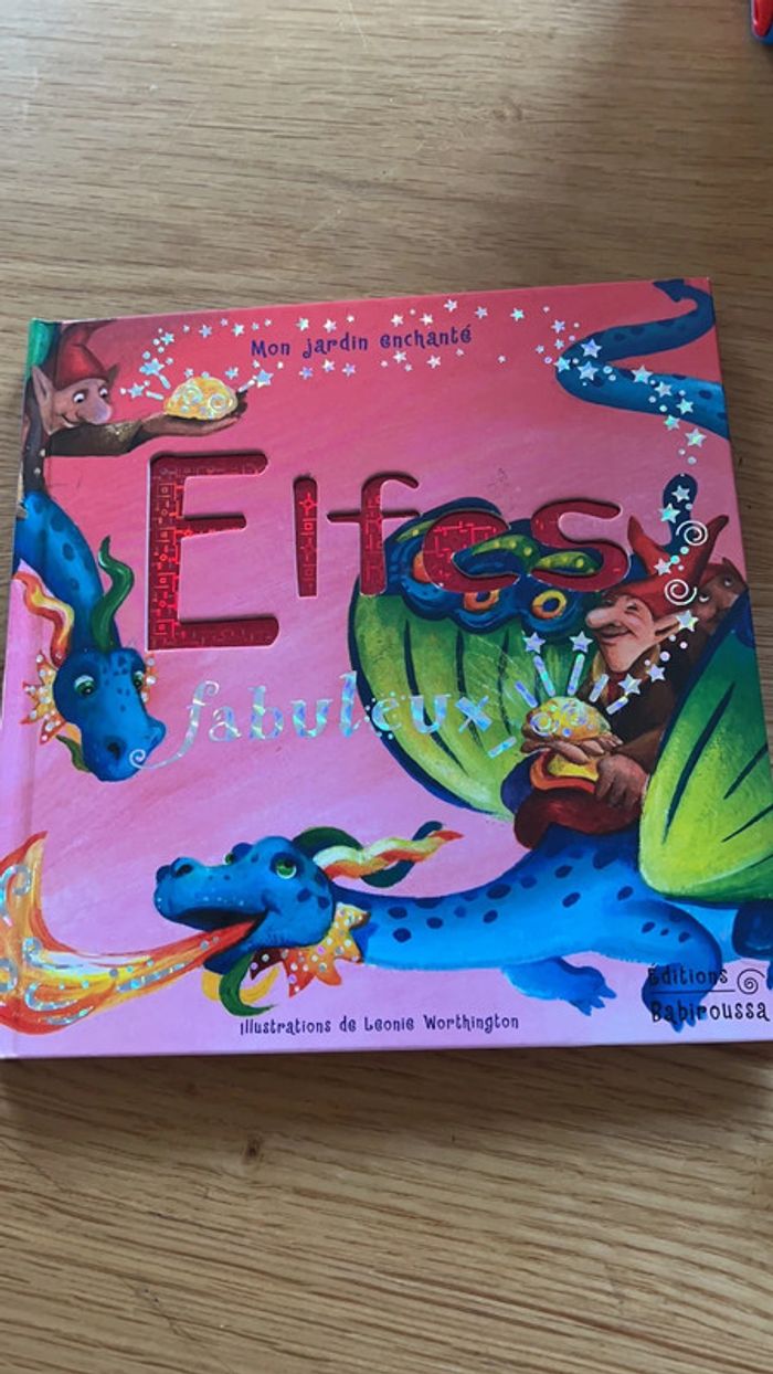Livre elfes fabuleux
