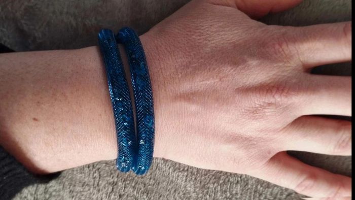 Bracelet aimanté bleu - photo numéro 3