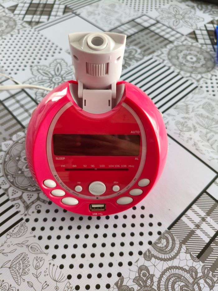 Réveil Gulli rose - photo numéro 2