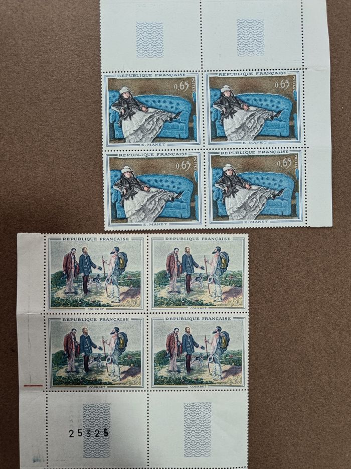 Timbres français neufs