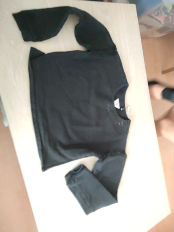 Sweat noir IKKS note perfect but Always myself