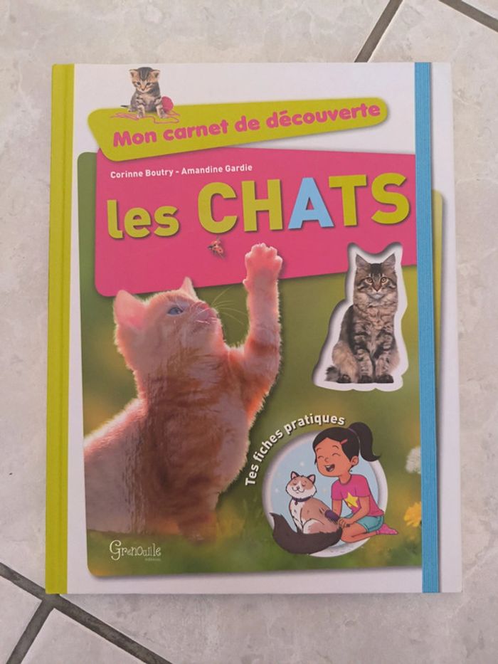 Mon cahier de découverte "Les chats"