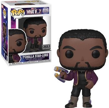 pop Funko Marvel WHAT IF T'CHALLA STAR-LORD  876