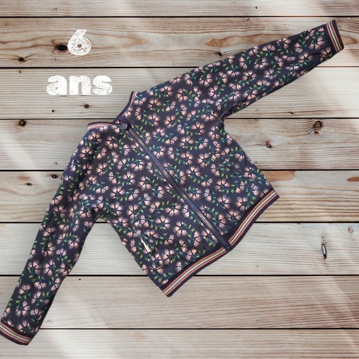 Cardigan réversible en soft boa et fleuri DPAM - photo numéro 3