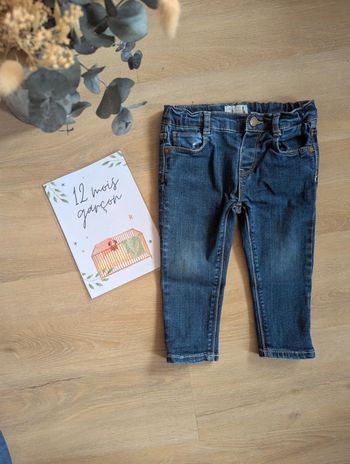 Pantalon Jean Zara 12 mois