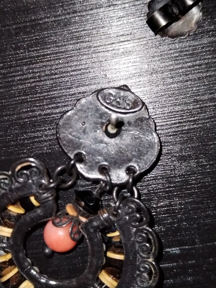 Boucles d'oreilles gas - photo numéro 2