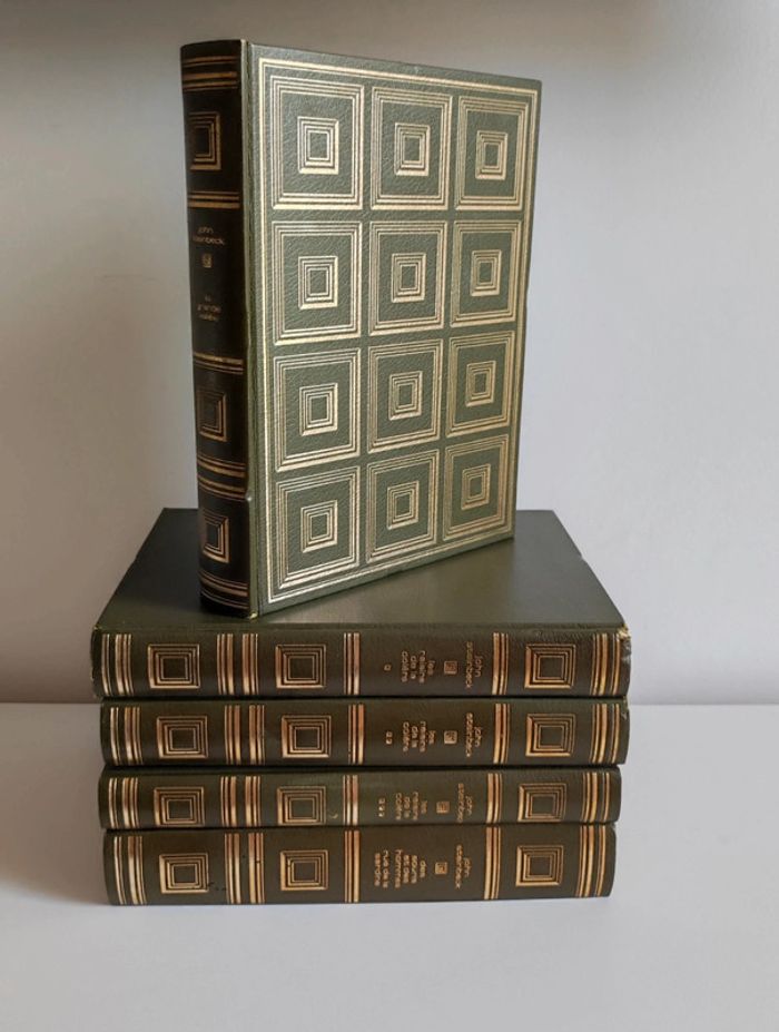 John Steinbeck – Édition Rombaldi – 4 œuvres en 5 volumes