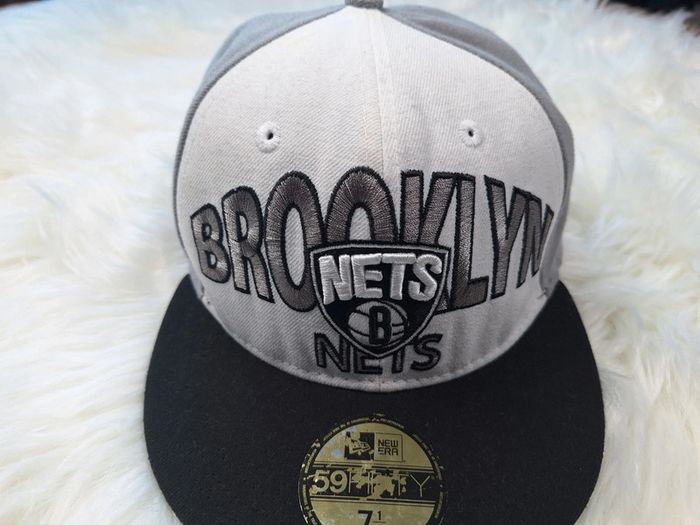 Casquette new era NBA brooklyn nets / taille 57,7 cm - brodé / hardwood classics (482) - photo numéro 2