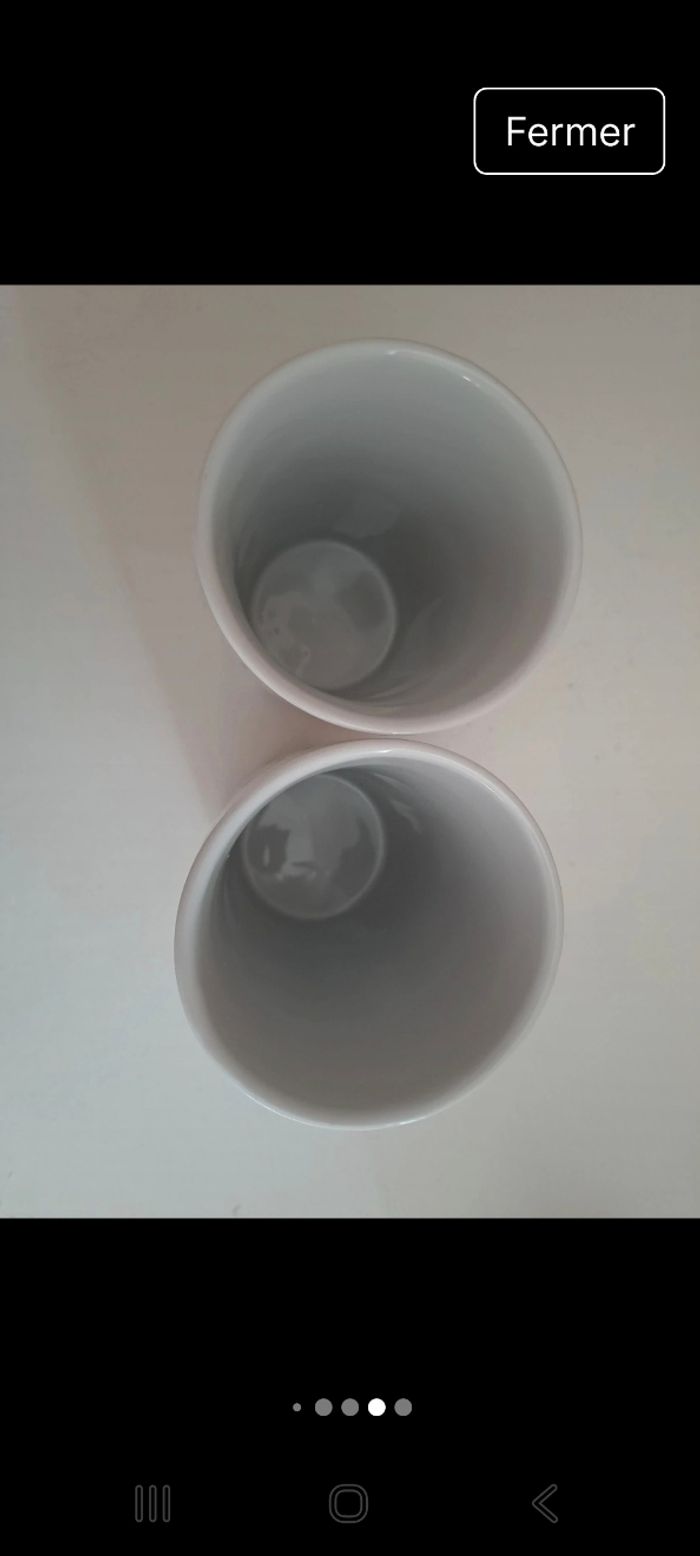 Lot 2 verres a chocolat - photo numéro 5