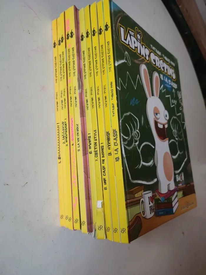 Lot 10 bd lapins crétins - photo numéro 2