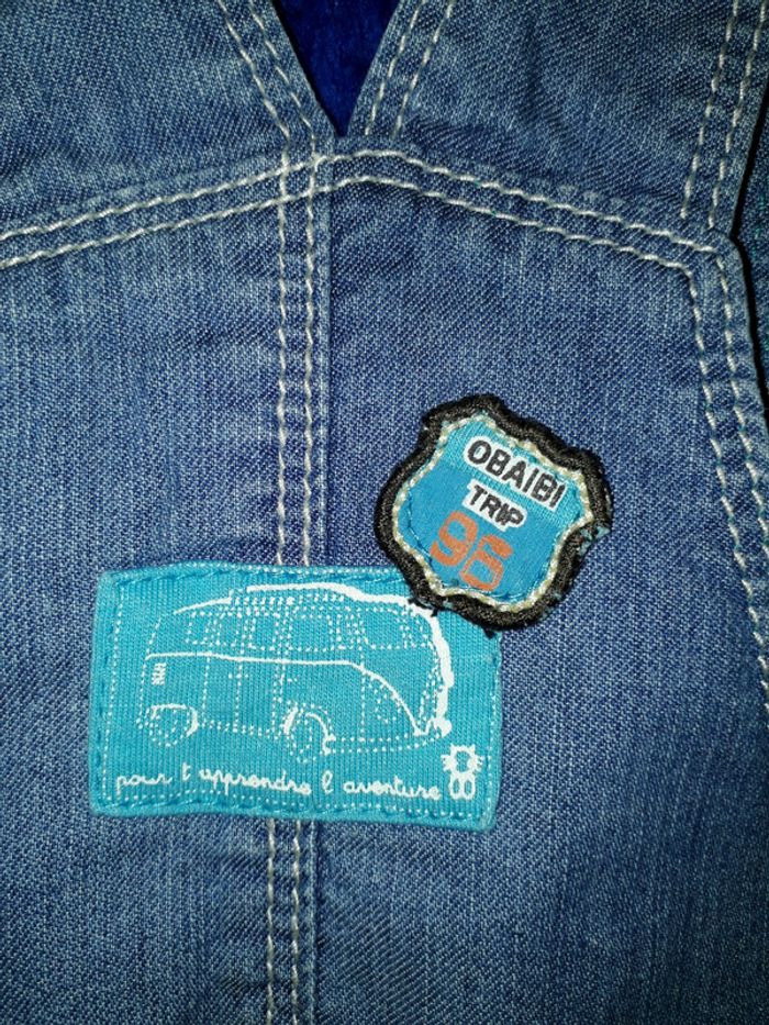 Salopette short 6 mois - photo numéro 4