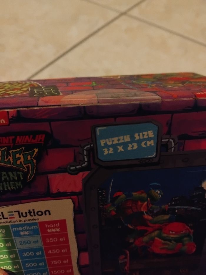 Puzzle tortue ninja - photo numéro 3