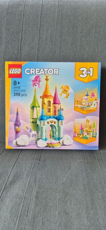 LEGO Créator 3en1 - 31175, Le château des licornes