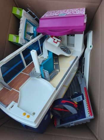 Gros carton vrac playmobil