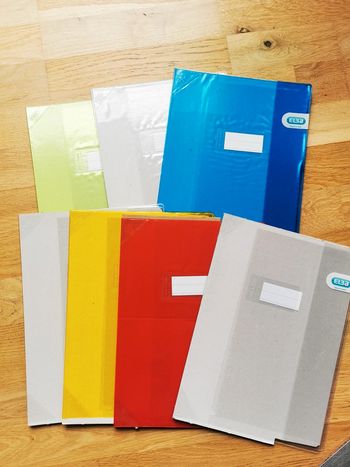 Lot de 7 protèges cahier