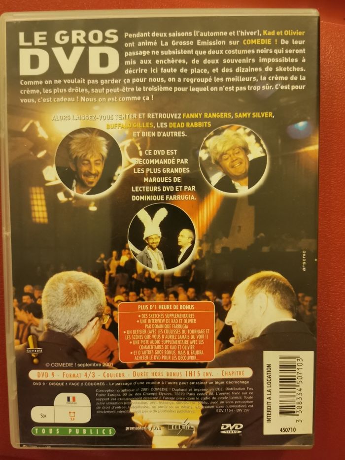 DVD Kad et Olivier - photo numéro 2